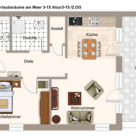 Urlaubsraeume Am Urlaubsraeume Am 3-15 Apartment *